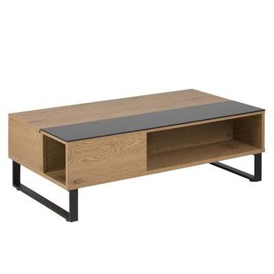Table basse plateau relevable bois ELA 110 x 60 x 35 cm - 226910 - 3760313246843
