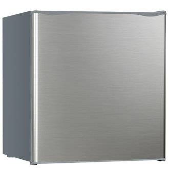 Mini frigo avec congélateur BERGEN gris inox 46L