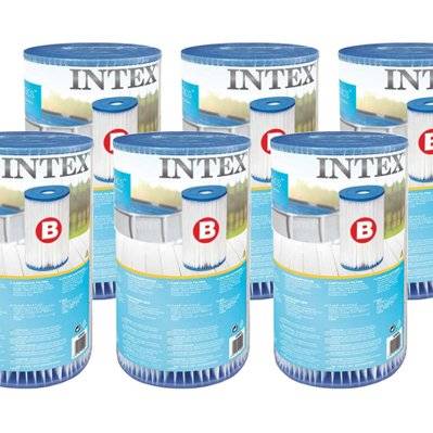 6 cartouches de filtration B - Intex - 5708 - 7111604324829