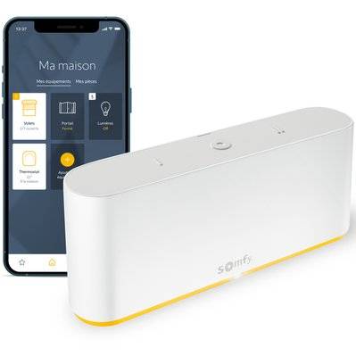 TaHoma switch - Commande intelligente pour centraliser et connecter votre logement - 1870595 - 3660849580308