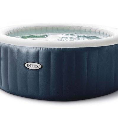 Spa gonflable PureSpa Blue Navy rond Bulles 6 places - Intex - 25166 - 6941057418278