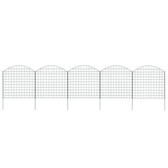 vidaXL Ensemble de clôture voûtée d'étang 77,5x78,5 cm Vert