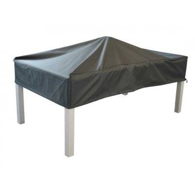 Housse de protection pour table - 180 x 100 cm - Grise - 54166 - 3700103052865