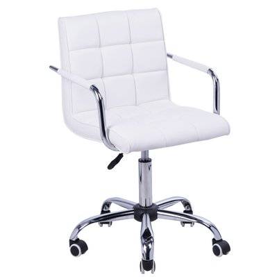 Chaise de bureau blanche - 02-0701 - 3662970008065