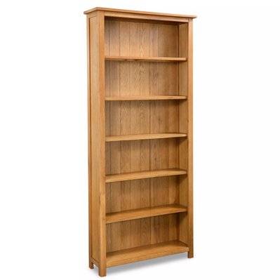 Étagère armoire meuble design bibliothèque 180 cm bois de chêne massif 2702022/2 - 2702022/2 - 3001579698701
