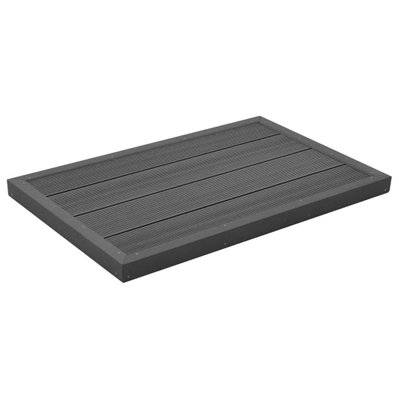 vidaXL Élément de plancher pour douche solaire/échelle de piscine WPC - 45016 - 8718475710363