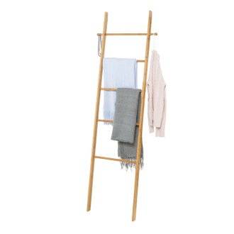 Echelle porte-serviette en bambou Bahari - L. 43 x H. 170 cm