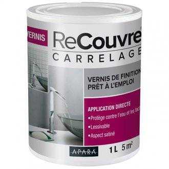 Vernis protection carrelage 1L, Recouvre Carrelage 1 litre