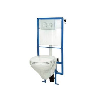 Pack WC suspendu LIVE-UP mécanisme 3/6L et alimentation d'eau silencieuse - 824149 - 5411747151354