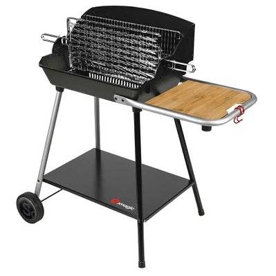 Barbecue charbon vertical horizontal Excel Gril Duo - Somagic - 10560 - 3292193757381