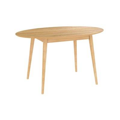 Table ovale Eddy en bois clair 130 cm - 7719 - 3701324539296