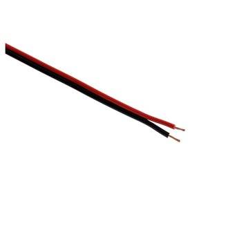 Câble HI-FI 2x 0,35 Rouge - 25m