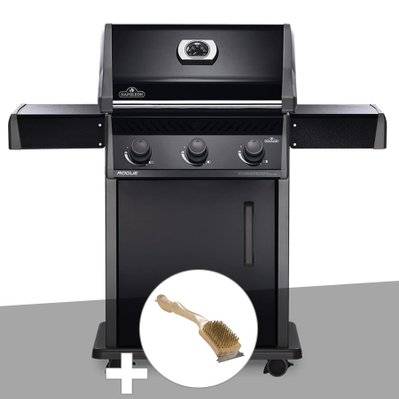 Barbecue à gaz Napoleon Rogue 425 + Brosse à grill - 28982 - 3665872014578