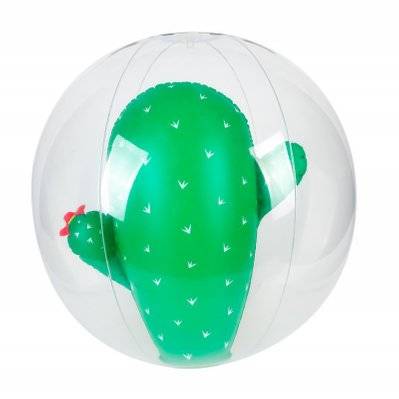 Ballon Gonflable ø41 cm pour Piscine & Plage, Accessoire d'Eau - Design Cactus - AW-10001 - 3700998934307
