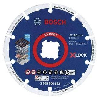 Disque diamanté BOSCH Professional 2608900533 pour Métal X-LOCK Ø 125mm