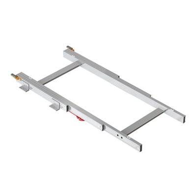 Emuca Rails de table coulissante Twice Top, Aluminium, Anodisé mat - 2045762 - 8432393280639