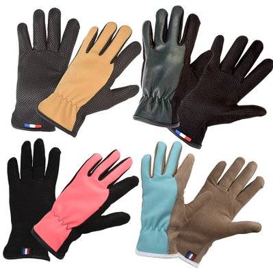 Gants de protection en cuir FRENCHIE Jardinage - Taille 7 - Rostaing - 18513 - 3353090089880
