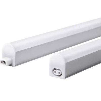 Tube Néon LED T5 30cm 3.4W 2 Têtes - Blanc Froid 6000K - 8000K - SILAMP - T5-5550_WH - 0712221373275
