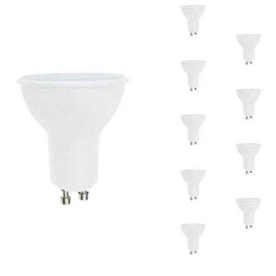 Ampoule LED GU10 9.5W (Pack de 10) - Blanc Neutre 4000K - 5500K - SILAMP - PACK-1971_CW - 0712221374241