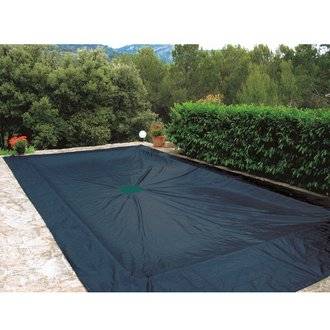 Bâche de protection 240g/m2 pour piscine rectangulaire 6 x10 m