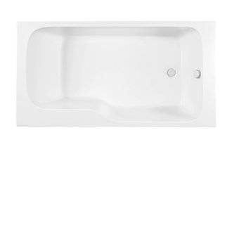 Baignoire bain douche JACOB DELAFON Malice, version droite | Blanc brillant 170 x 90