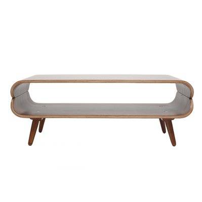 Table basse rectangulaire vintage bois foncé noyer L118 cm TAKLA - - 42801 - 3662275079937