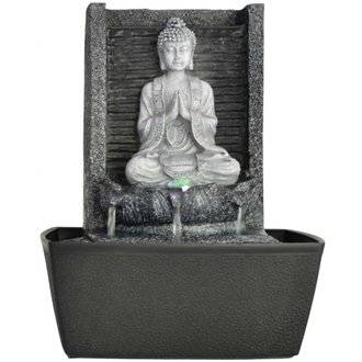 Fontaine Bouddha en méditation Nirvana