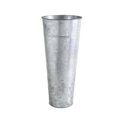Vase de jardin en zinc lourd 50 cm - 12851 - 3238920190021