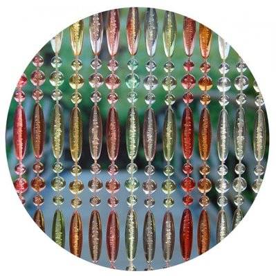 Rideau de porte en perles multicolores Stresa 90 x 210 cm - 22681 - 8718868970213