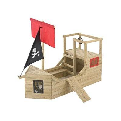 Cabane bateau pirate Galleon en bois - 17155 - 3700866317232