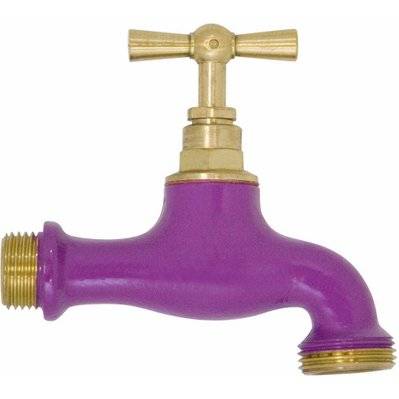 Robinet laiton coloré violet - 13487 - 3160140184651