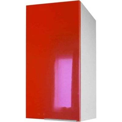Meuble Haut 1 Porte – 30cm - Rouge - CP3H-ROUGE - 3519110063135