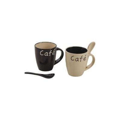Mug à café en grès (Lot de 2) - 12032 - 3238920748031