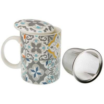 Mug à thé avec filtre Alfama - 44915 - 8420327418289