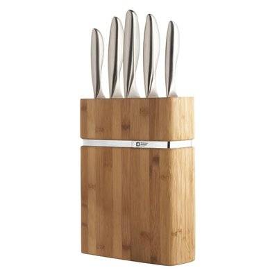 Forme - Bloc Bamboo 5 couteaux de cuisine - 4334 - 5013314727155