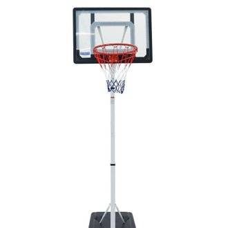 Panier de Basket sur Pied Mobile "Charlotte" Hauteur Réglable de 2,1m a 2,6m