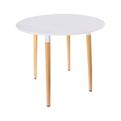Table repas ronde 76 cm Scandi - 31491 - 3561864332104