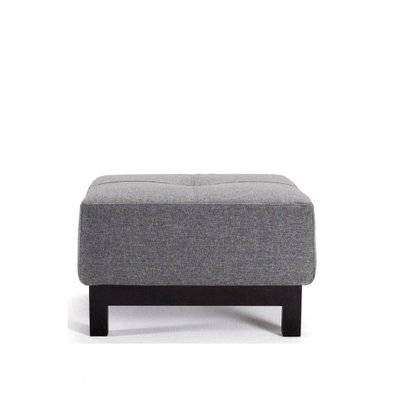 INNOVATION LIVING  Pouf design BIFROST EXCESS DELUXE gris Twist Charcoal 65*65 cm - 20100850961 - 3663556156828