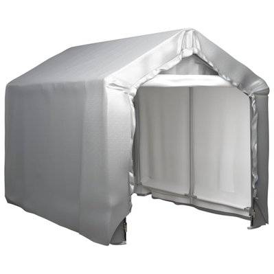 vidaXL Tente de rangement 180x300 cm Acier Gris - 3079585 - 8720286566565
