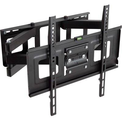 Tectake  Support mural TV 32"- 55" orientable et inclinable,VESA max.: 400x400, max. 100kg - 400968 - 4260182878019