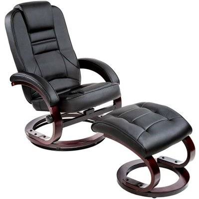 Tectake  Fauteuil relax pied rond - 403849 - 4061173125293