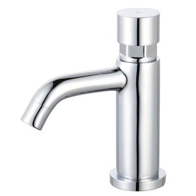 Cilindro push robinet lave mains chrome eau froide - 3661109000857 - 3661109000857