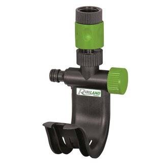 Support robinet pour tuyau d arrosage avec raccord, PRA-DV-9113