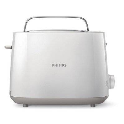 Grille-pains 2 fentes 830w blanc  - PHILIPS - hd2581/00 - 68693 - 8710103800347