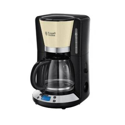 Cafetière filtre programmable 15 tasses 1100w  - RUSSELL HOBBS - 24033-56 - 435518 - 4008496974320