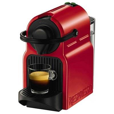 Cafetière Nespresso Automatique 19 Bars Rouge - Yy4116fd - Toutes