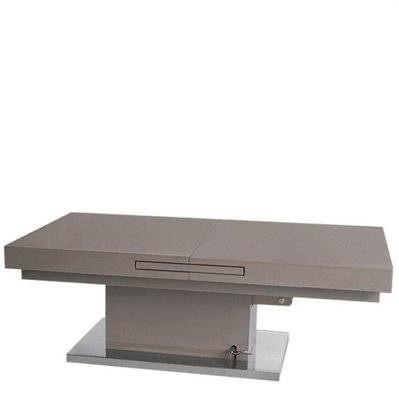 Table basse relevable extensible SETUP taupe - 20100879525 - 3663556335063