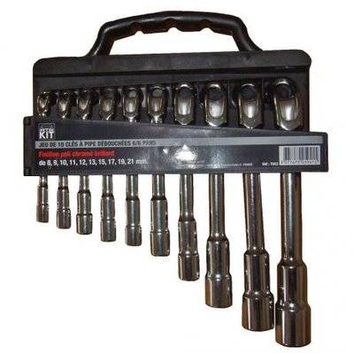 7 clés à pipe débouchées 8-9-10-11-12-13-14mm