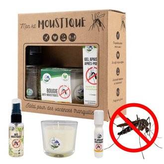 Kit anti moustique vacances tranquilles bougie
