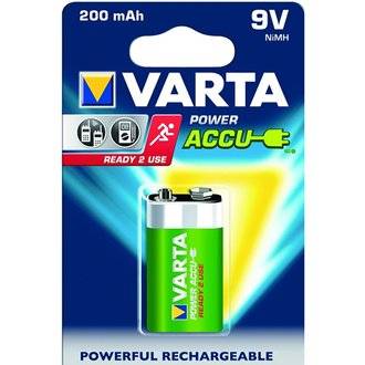 Pile alcaline type lr61 9 volts rechargeable  - VARTA - 56722101401